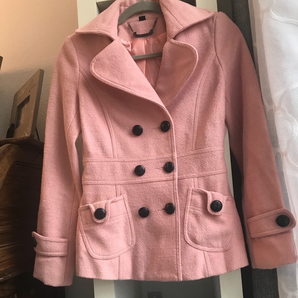 Forever 21 soft pink coat